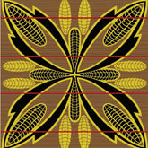 Seanamarena - Poone | Black/Gold/Scarlet